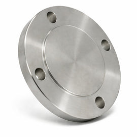 1" Blind Flange, 304 Stainless Steel, 150#, Raised Face