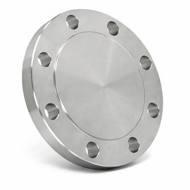 4" Blind Flange, 304 Stainless Steel, 150#, Raised Face
