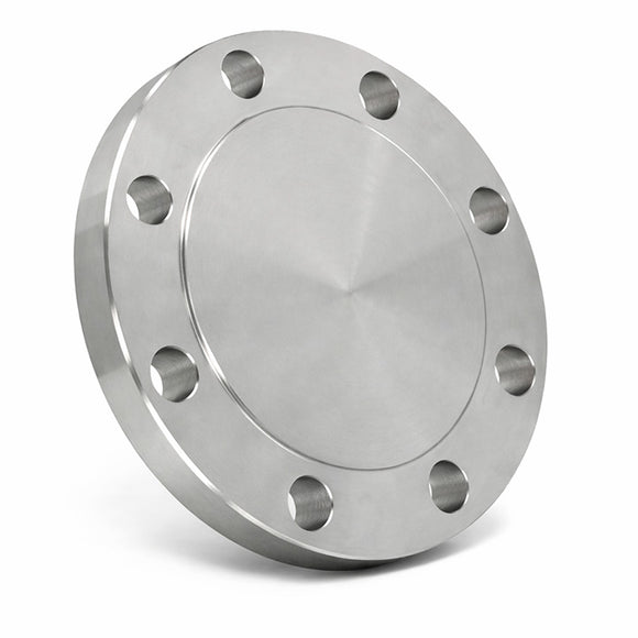 4" Blind Flange, 304 Stainless Steel, 150#, Raised Face