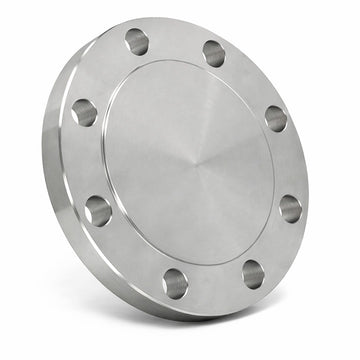 4" Blind Flange, 316 Stainless Steel, 150#, Raised Face