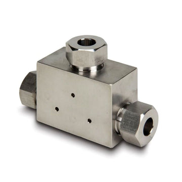 43300 3/8" Ultra-High Pressure Tee Fitting
