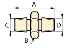 BFZ305 Enerpac 10,000 psi Male Nipple Reducer