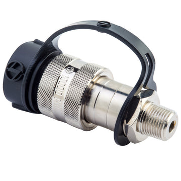 CH38F BVA Hydraulics Coupler high flow female side 3/8"-18 NPTF
