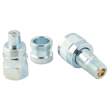 CR38 BVA Hydraulics Coupler regular flow set 3/8"-18 NPTF