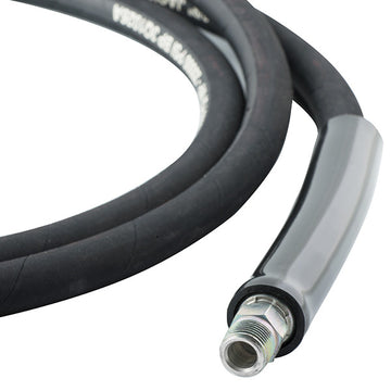 CS3814B BVA Hydraulics Hose hydraulic rubber 1/4"ID 3 ft 3/8"-18 NPTF ends - 10,000 psi