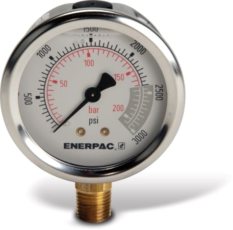 G2516SL Gauge, 2-1/2" 0-3000 PSI