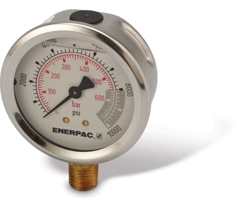 G2535SL Gauge, 2-1/2" 0-10, 000 PSI