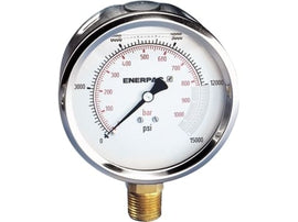 G4040L Gauge, 4" 0-15, 000 PSI
