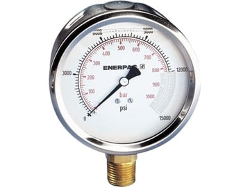 G4040L Gauge, 4" 0-15, 000 PSI