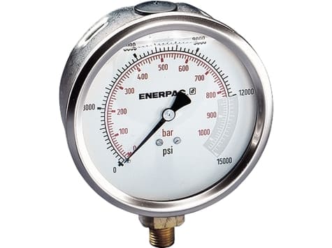 G4089L Gauge, 4" 0-15, 000 PSI