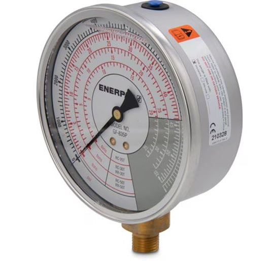 GF835P Enerpac Hydraulic Pressure Gauge - Right