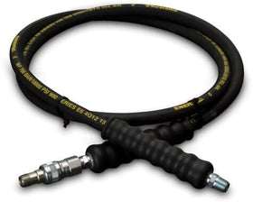 HB-9206QB Hose, 1/4" x 6', w/ A-630, 1/4" NPTF