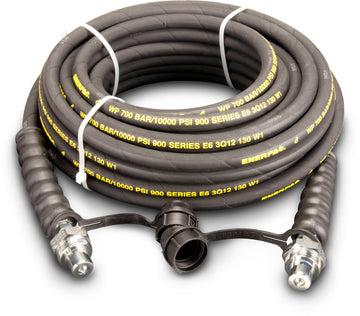 HC-9220C Hose, 1/4" x 20', w/ two CH-604, 3/8" NPTF