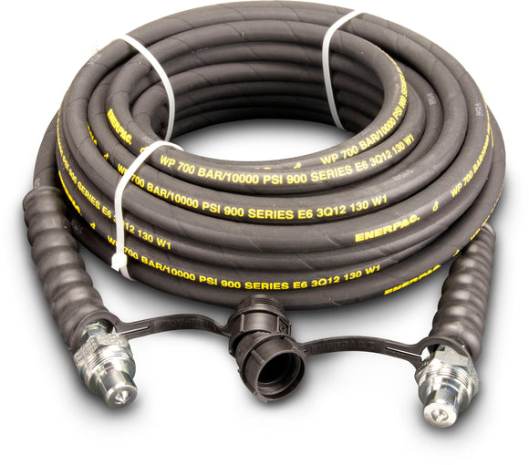 HC-9220C Hose, 1/4" x 20', w/ two CH-604, 3/8" NPTF