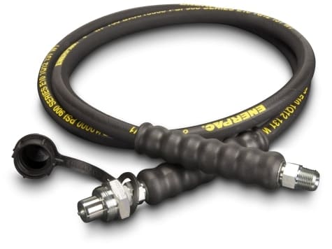 HC-9306 Hose, 3/8" x 6', w/ CH-604, 3/8" NPTF