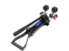 HP1000DMINEX Atex Certified Hydraulic Twin Port Sealed Hand Pump w/ Gauge