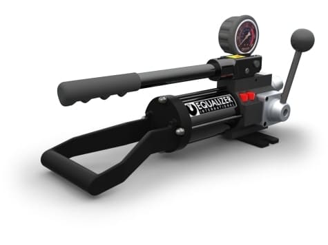 HP350SDMIN Enerpac Double Acting Hydraulic Sealed Hand Pump w/ Gauge