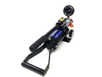 HP1000SMINEX Atex Certified Hydraulic Single Port Sealed Hand Pump w/ Gauge