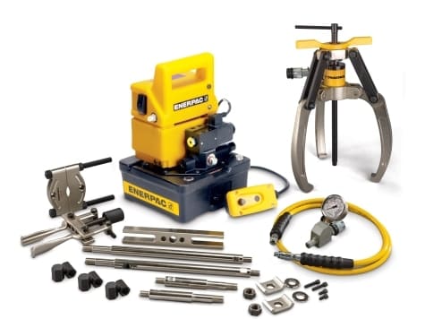 Puller, Lock Grip, Hyd M Set, 3J, 10T, E Pump, 115V