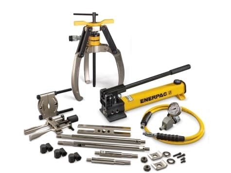 Puller, Lock Grip, Hyd M Set, 3J, 10T, Hand Pump