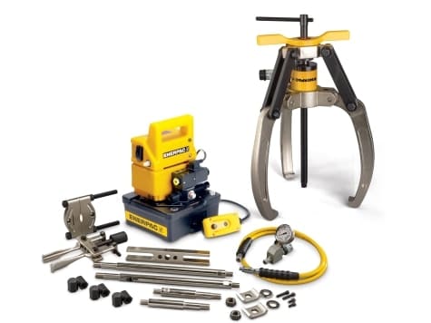 Puller, Lock Grip Hyd M Set, 3J, 24T, E Pump, 115V