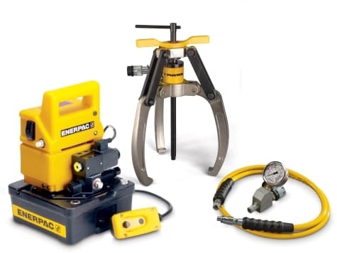 Puller, Lock Grip, Hyd Set, 3J, 10T, E Pump, 115V