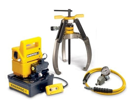Puller, Lock Grip Hyd Set, 3J, 14T, E Pump, 230V