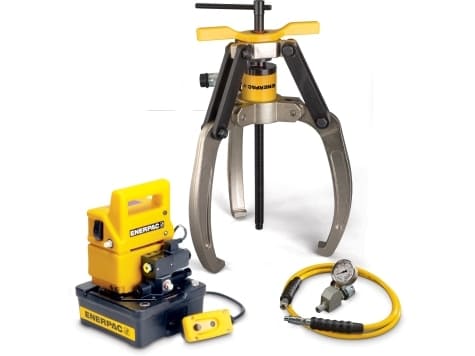Puller, Lock Grip Hyd Set, 3J, 24T, E Pump, 230V