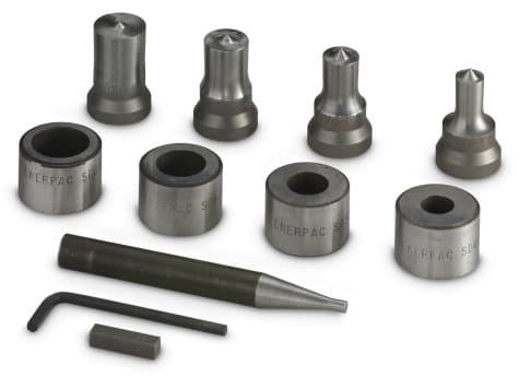 MSP-351 35 Ton Punch w/ 4 Metric Punch & Die Set