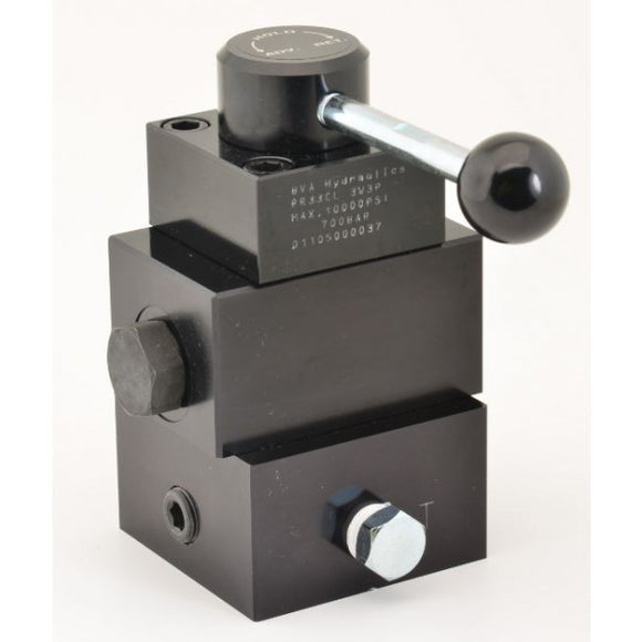 PR33CL BVA Hydraulics Remote directional valve, 3 WAY-3 pos, closed center, locking