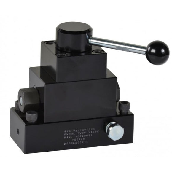 PUW33L BVA Hydraulics Valve pump mounted locking 3-way/3-position - pu series