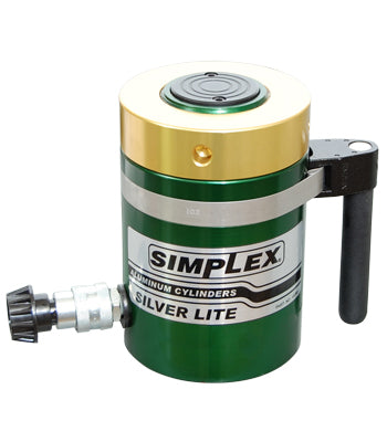 RAL1006 100 Ton S/A Alum. L/Nut Spr. Ret. 6'' Stroke Cyl.