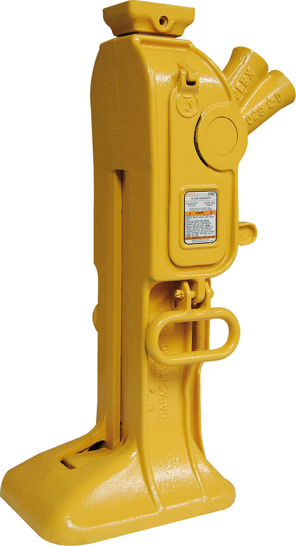 RJ24A 15 Ton Ratchet Jack 12.75'' Stroke Steel