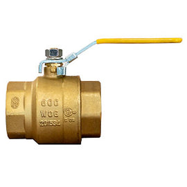 2-1/2" 600# WOG Brass Ball Valve (SM615T02.5)