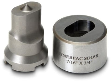 SPD-188 3/8" (M10) Oblong Punch & Die Set