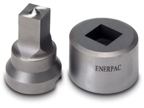 SPD-728 7/16" (M12) Square Punch & Die Set