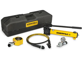 SRS500TB (SRS-500TB) 50 Ton Low Height Hydraulic Cylinder and Hand Pump Set