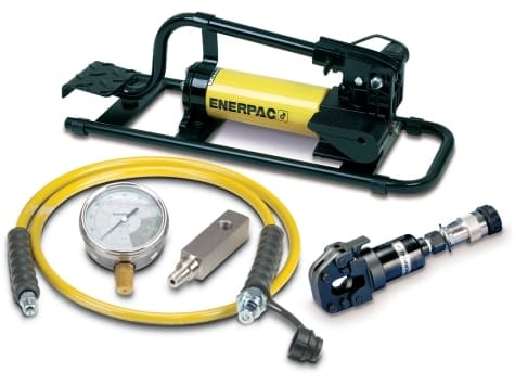 STC-1250FP WHC1250 Hydraulic Cutter, w/ P-392FP Foot Pump