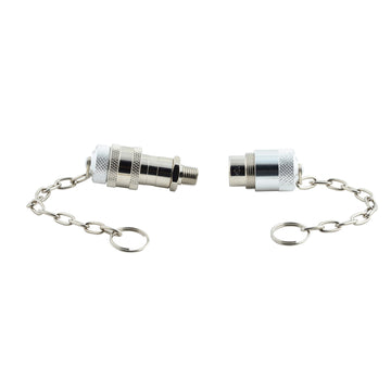 CH14 BVA Hydraulics Coupler high flow set 1/4"-18 NPTF