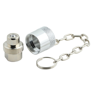 CH14M BVA Hydraulics Coupler high flow male side 1/4"-18 NPTF