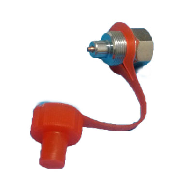 CRZ14M BVA Hydraulics Coupler zinc regular flow male side 1/4"-18 NPTF