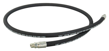 CS3838C BVA Hydraulics Hose hydraulic rubber 3/8"ID 10 ft 3/8"-18 NPTF ends - 10,000 psi