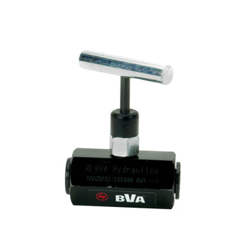 CVN3 BVA Hydraulics Female needle valve, 3/8" NPTF