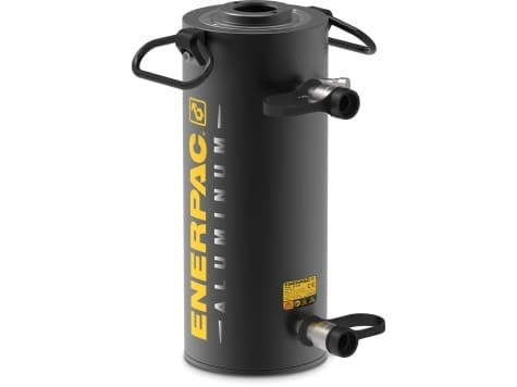 Enerpac RARH602, 60 ton Capacity, 1.97 in Stroke, Double Acting, Aluminum Hollow Plunger Hydraulic Cylinder