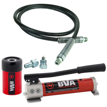 SP3-1202XT BVA Hydraulics Combo 12 ton, 2-in stroke hollow cylinder no threads - P352