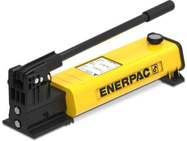P842 Enerpac Hydraulic Hand Pump, Two Speed, Lightweight, 155 in3 Usable Oil, For use with Double Acting Cylinders - 0