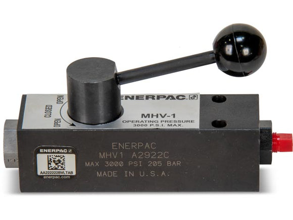 MHV1, Modular Holding Valve