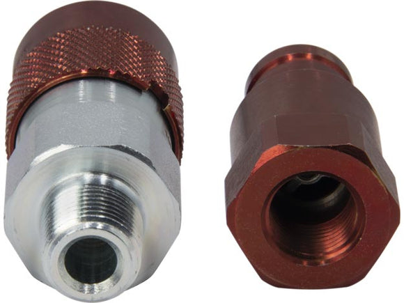 F604 Flush-Face Hydraulic Coupler, Complete Set