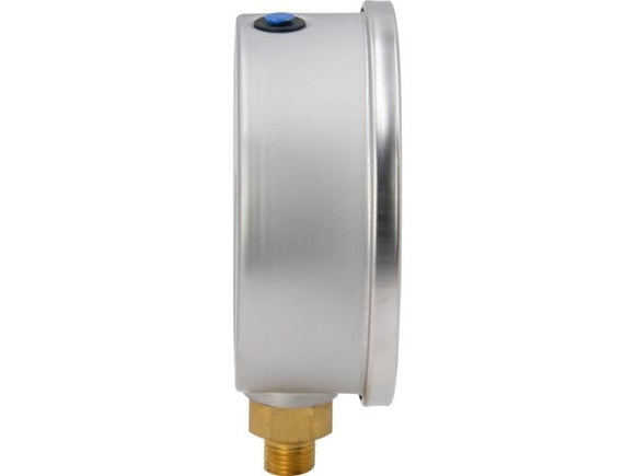 GF813P Hydraulic Force and Pressure Gauge, Imperial Scale, for use with 20, 30, and 60 Ton Cylinders