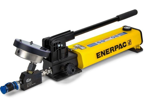 HPT1500 Two Speed, High Pressure Hydraulic Hand Pump with Gauge, 21,750 psi